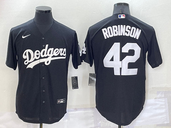 Jackie Robinson Los Angeles Dodgers black jersey
