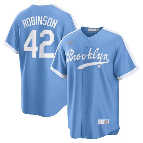 Jackie Robinson Los Angeles Dodgers blue jersey
