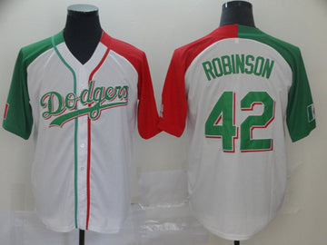 Jackie Robinson Mexican Los Angeles Dodgers Heritage jersey