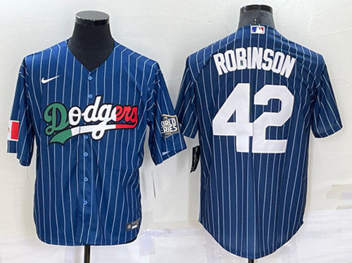 Jackie Robinson Los Angeles Dodgers navy jersey