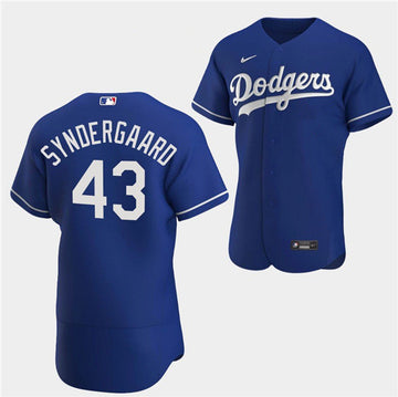Noah Syndergaard Los Angeles Dodgers blue jersey