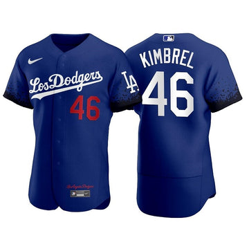 Craig Kimbrel Los Angeles Dodgers royal City Connect jersey