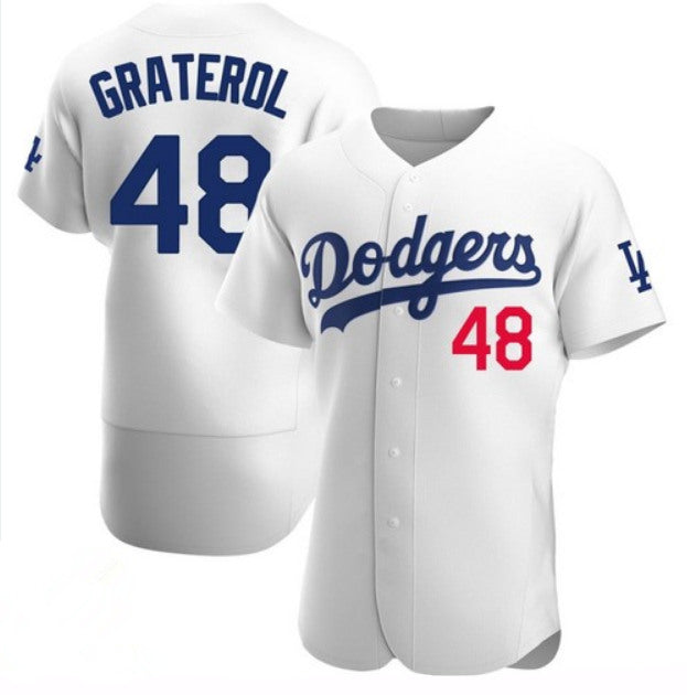 Brusdar Graterol Los Angeles Dodgers white jersey