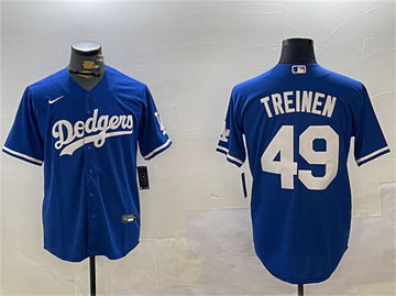 Blake Treinen Los Angeles Dodgers royal jersey