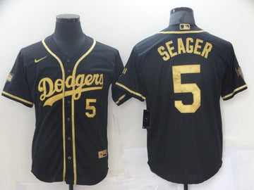 Corey Seager Los Angeles Dodgers black jersey