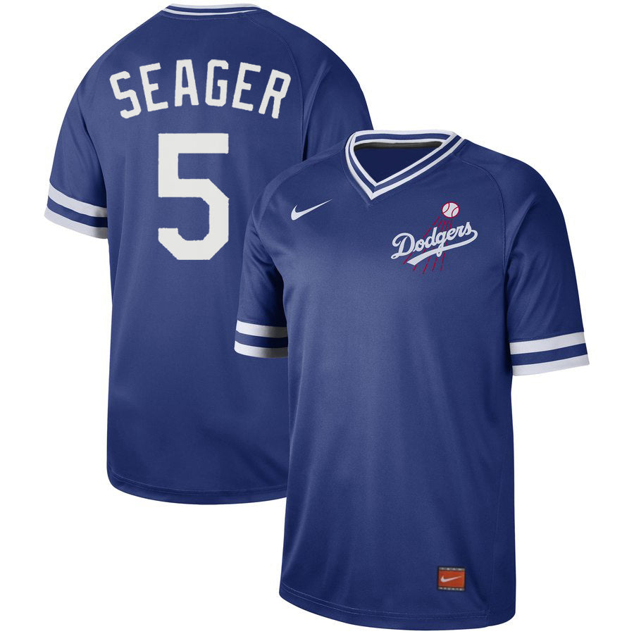 Corey Seager Los Angeles Dodgers blue Legend jersey