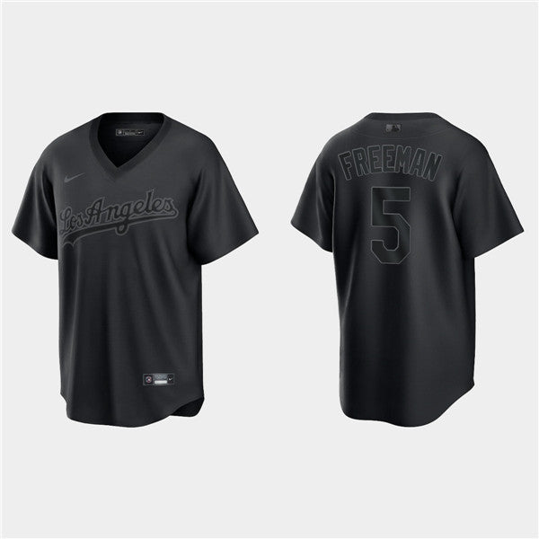 Freddie Freeman Los Angeles Dodgers black Fashion jersey