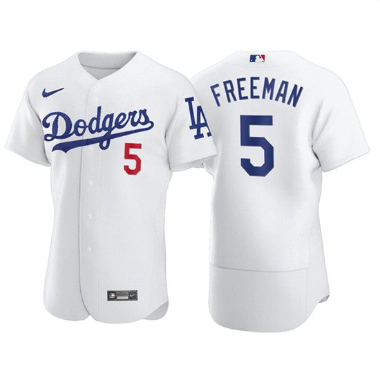 Freddie Freeman Los Angeles Dodgers white jersey