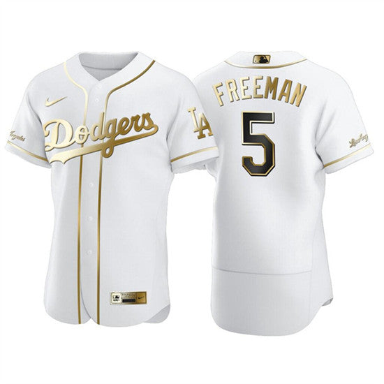 Freddie Freeman Los Angeles Dodgers white jersey