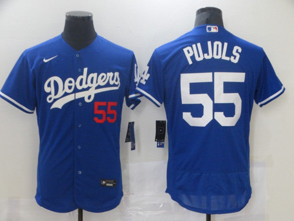 Albert Pujols Los Angeles Dodgers royal jersey