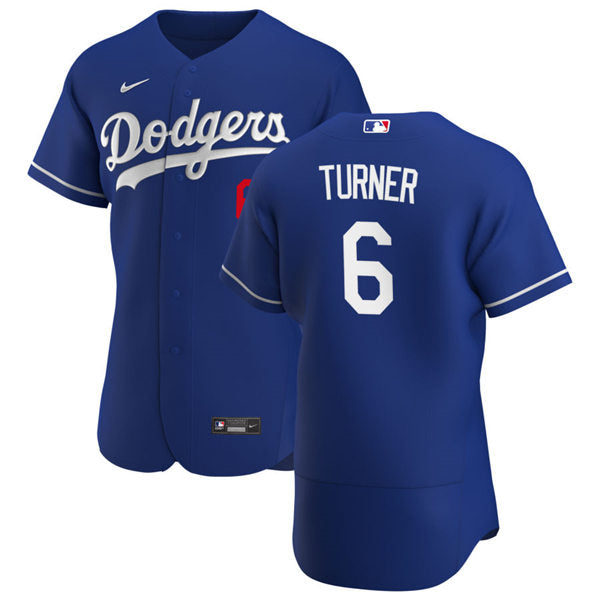 Trea Turner Los Angeles Dodgers royal jersey