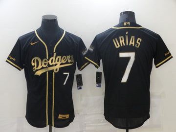 Julio Urias Los Angeles Dodgers black jersey