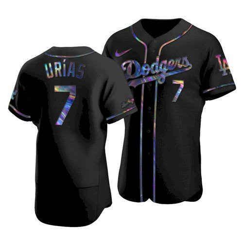 Julio Urias Los Angeles Dodgers black jersey
