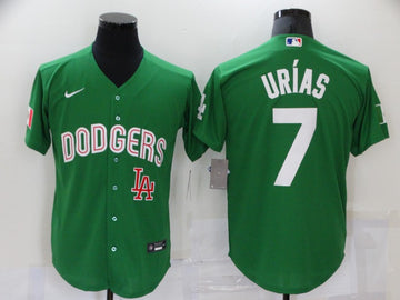 Julio Urias Mexican Los Angeles Dodgers Heritage jersey