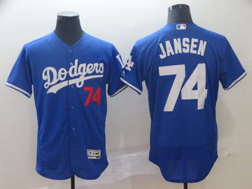 Kenley Jansen Los Angeles Dodgers blue jersey