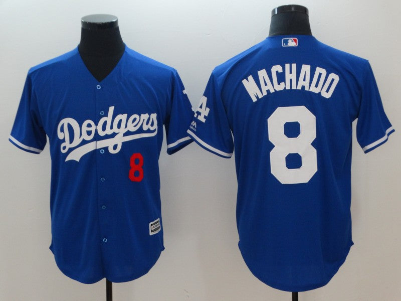 Manny Machado Los Angeles Dodgers royal jersey