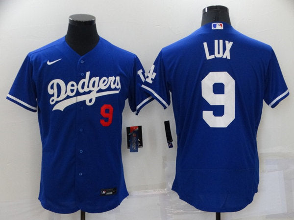 Gavin Lux Los Angeles Dodgers royal jersey