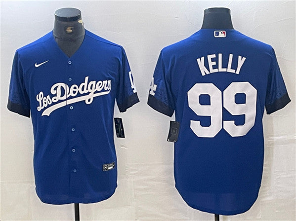 Joe Kelly Los Angeles Dodgers blue City Connect jersey