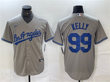 Joe Kelly Los Angeles Dodgers gray jersey