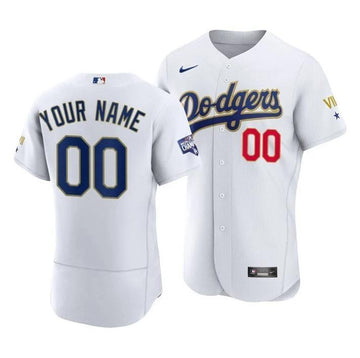 Los Angeles Dodgers gold jersey
