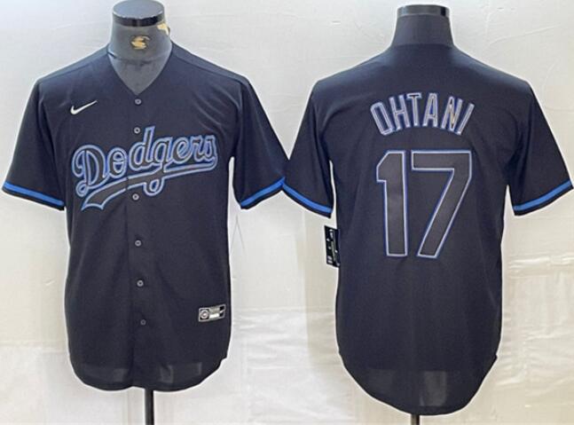 Custom Los Angeles Dodgers black jersey
