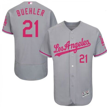 Custom Los Angeles Dodgers gray jersey