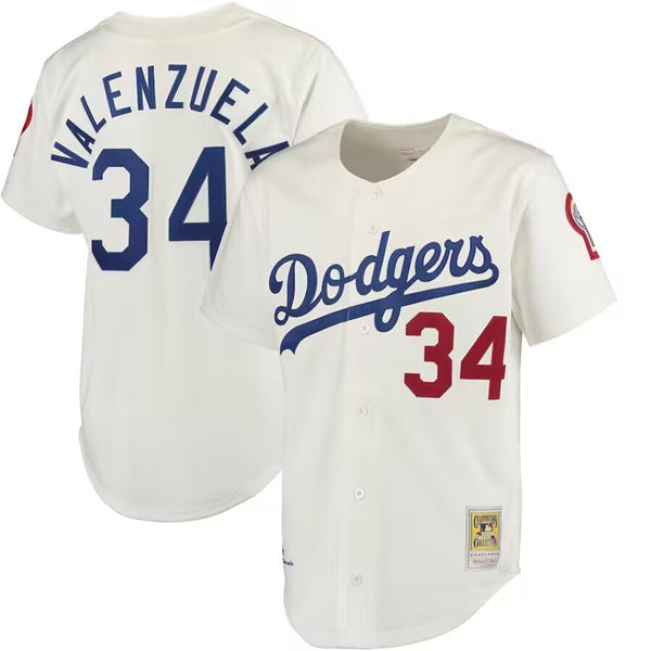 Custom Los Angeles Dodgers white jersey
