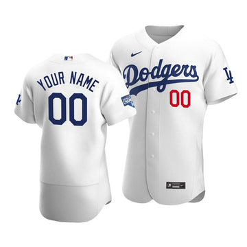 Los Angeles Dodgers white Home jersey