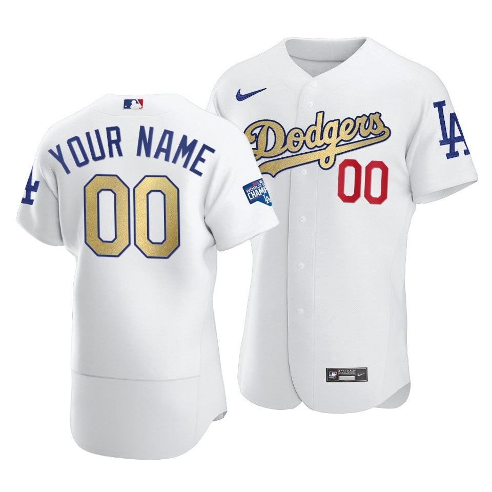 Los Angeles Dodgers white jersey