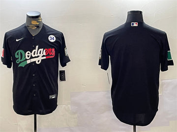 Custom Los Angeles Dodgers black jersey
