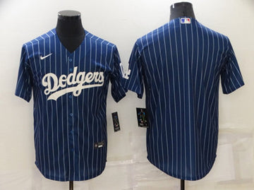 Custom Los Angeles Dodgers navy jersey