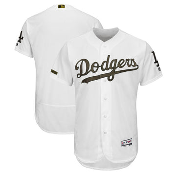 Custom Los Angeles Dodgers white jersey