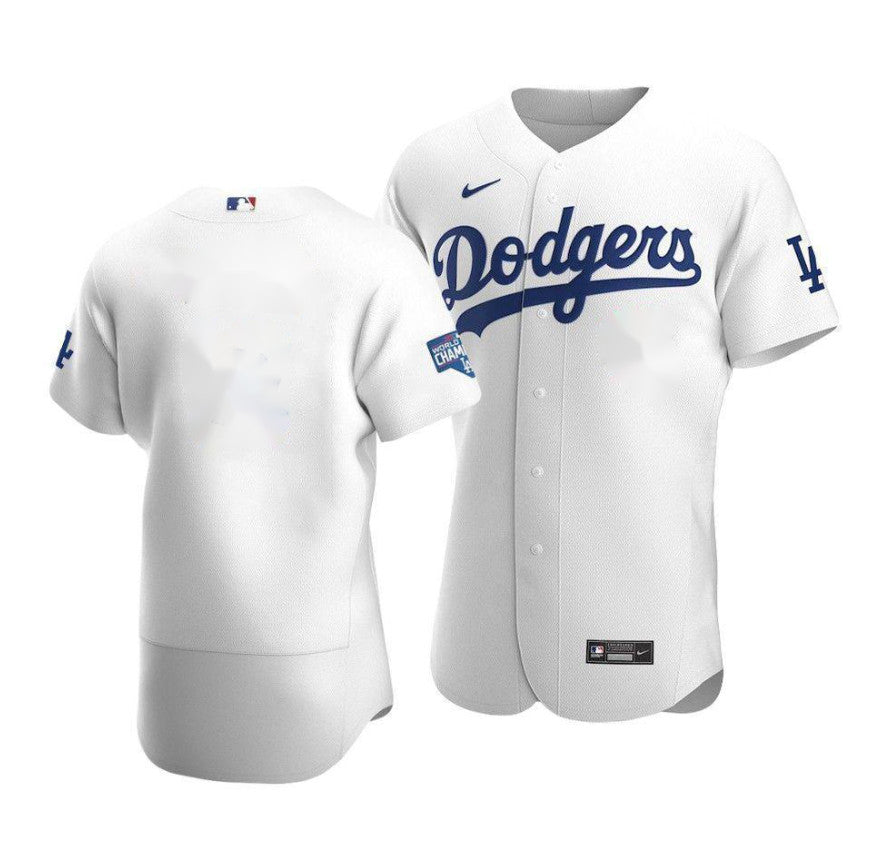 Custom Los Angeles Dodgers white jersey