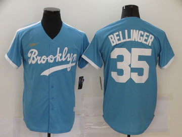 Los Angeles Dodgers blue Throwback jersey