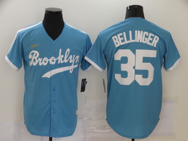 Los Angeles Dodgers blue Throwback jersey