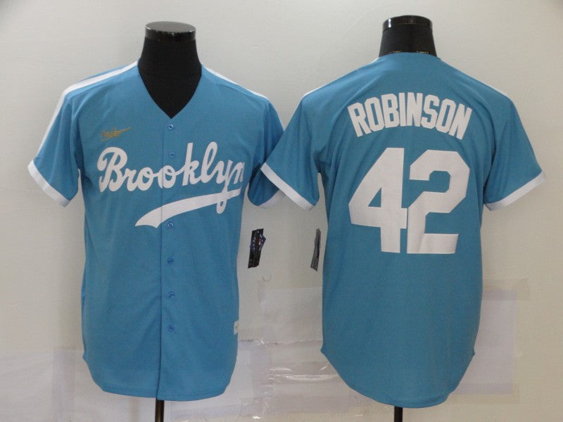 Los Angeles Dodgers blue Throwback jersey
