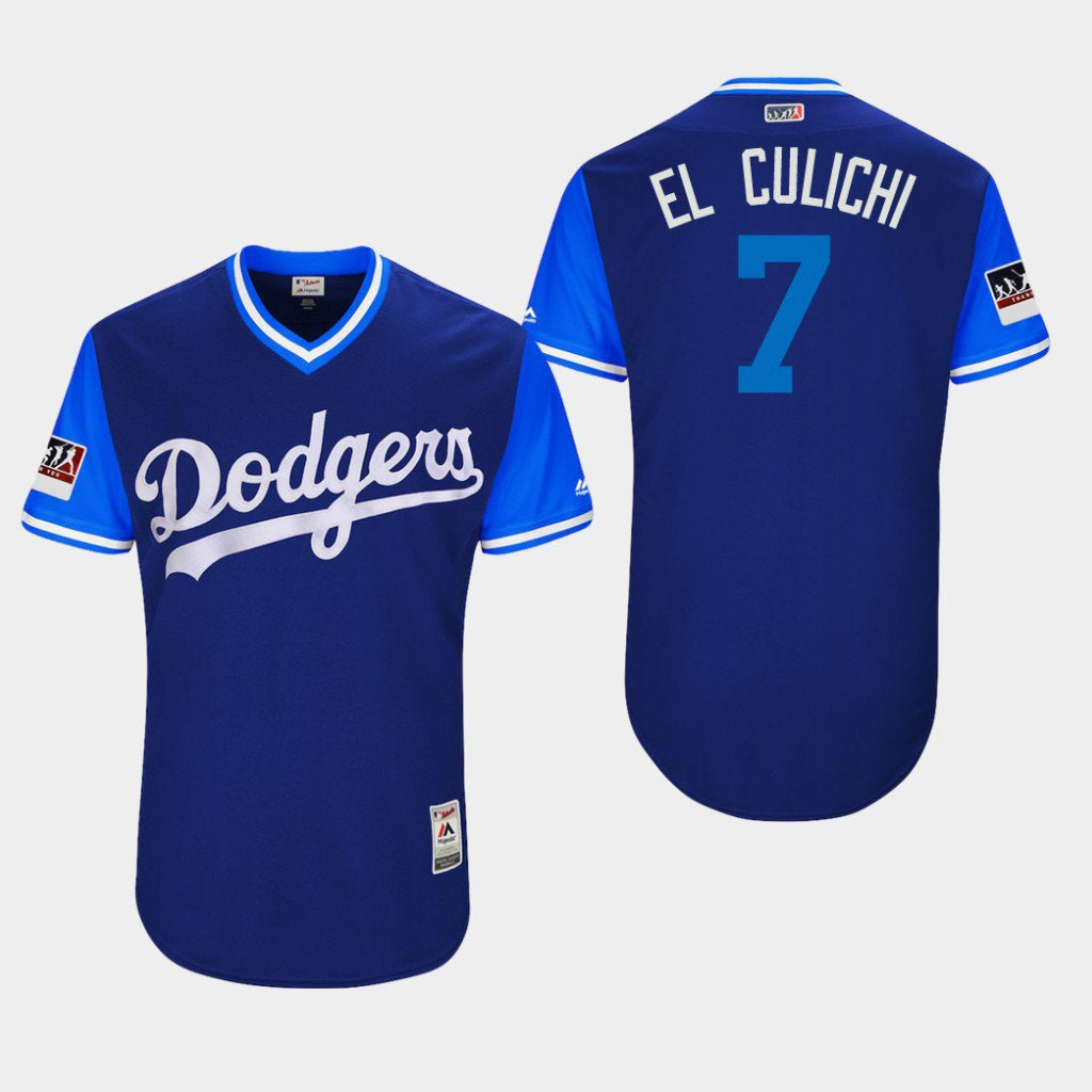Los Angeles Dodgers blue jersey