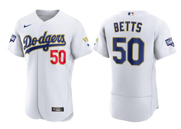 Custom Los Angeles Dodgers white jersey