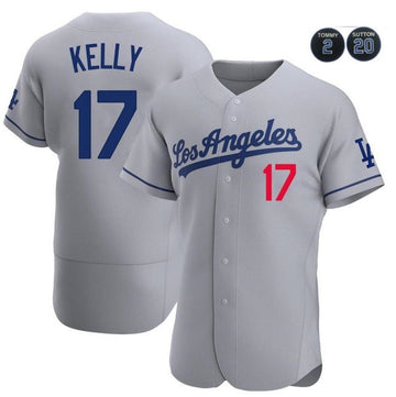 Los Angeles Dodgers grey jersey