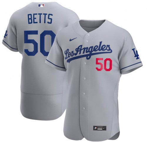 Los Angeles Dodgers grey jersey