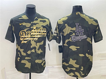 Los Angeles Dodgers olive jersey