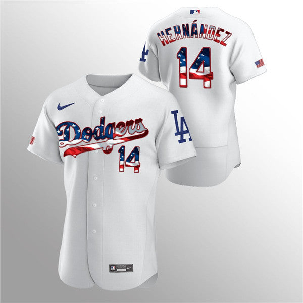 Los Angeles Dodgers white jersey