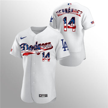 Los Angeles Dodgers white jersey