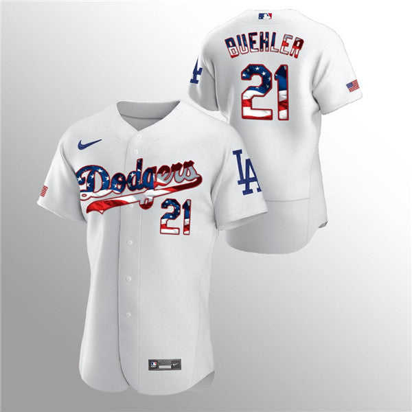 Los Angeles Dodgers white jersey