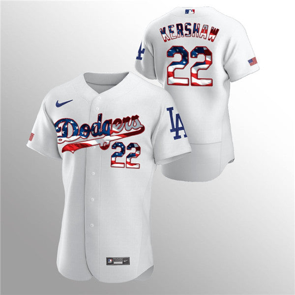 Los Angeles Dodgers white jersey
