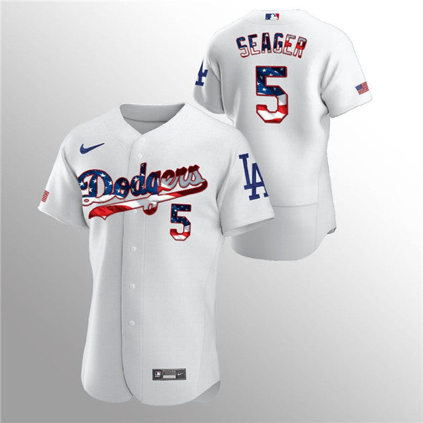 Los Angeles Dodgers white jersey