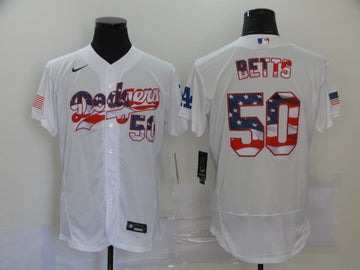 Los Angeles Dodgers white jersey