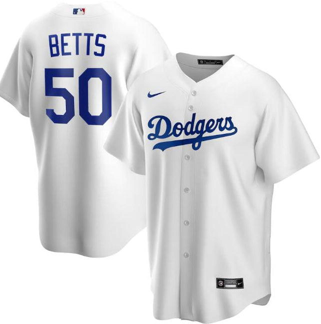 Los Angeles Dodgers white jersey