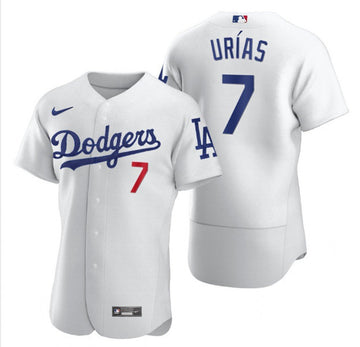 Los Angeles Dodgers white jersey