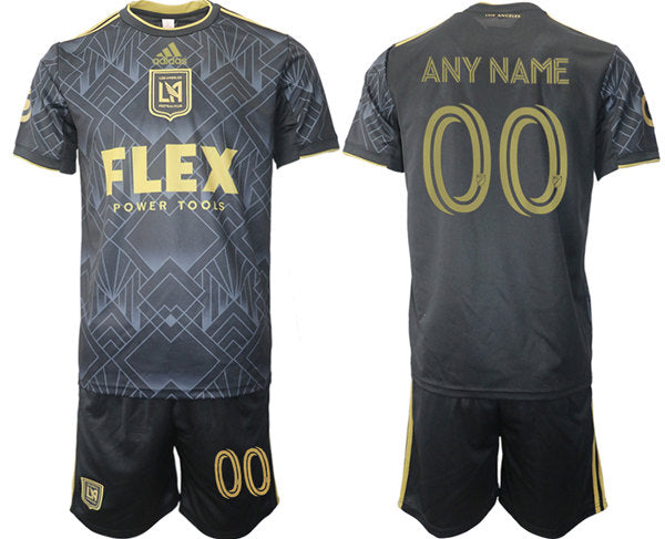 Custom LAFC black jersey